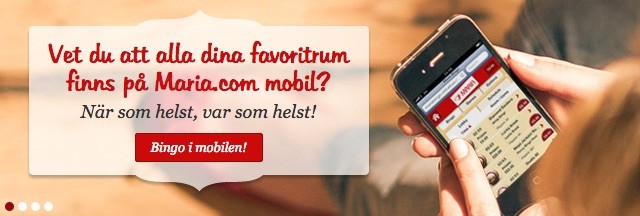 maria bingo i mobilen