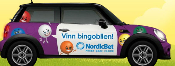 Mini Cooper, sidospel, Spela bingo, spelschema